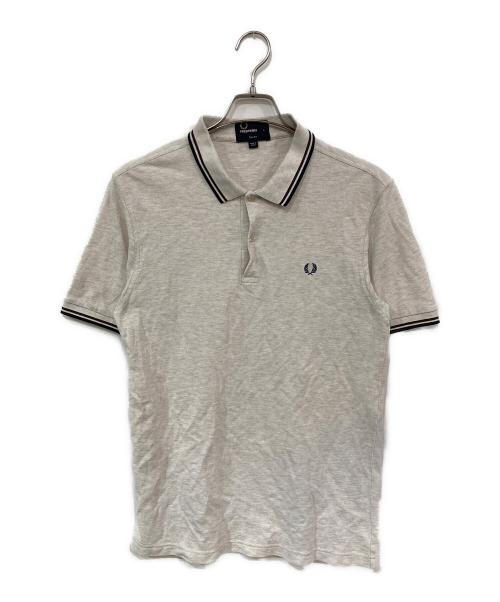 FRED PERRY（フレッドペリー）FRED PERRY (フレッドペリー) ポロシャツ グレー サイズ:Lの古着・服飾アイテム