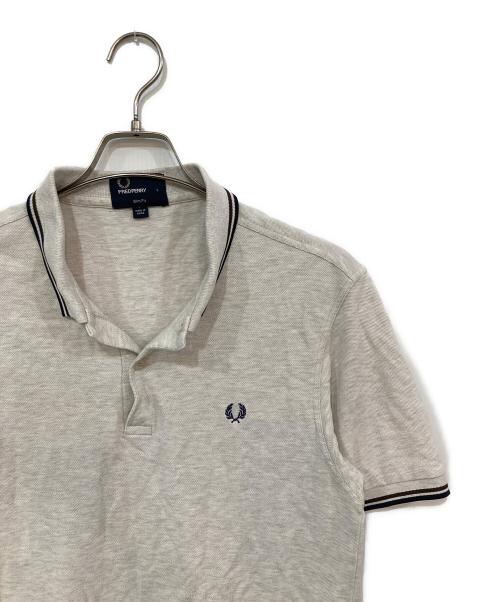 FRED PERRY（フレッドペリー）FRED PERRY (フレッドペリー) ポロシャツ グレー サイズ:Lの古着・服飾アイテム