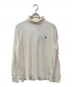 POLO RALPH LAURENポロ・ラルフローレン）の古着「タートルネックカットソー」｜アイボリー