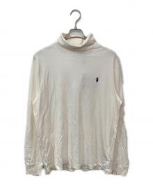 POLO RALPH LAUREN（ポロ・ラルフローレン）の古着「タートルネックカットソー」｜アイボリー