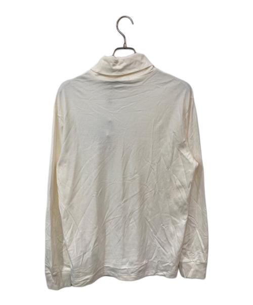 POLO RALPH LAUREN（ポロ・ラルフローレン）POLO RALPH LAUREN (ポロ・ラルフローレン) タートルネックカットソー アイボリー サイズ:Lの古着・服飾アイテム