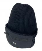 Y-3ワイスリー）の古着「ニット帽」｜ブラック