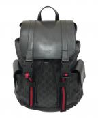 GUCCIグッチ）の古着「バックパック」｜ブラック