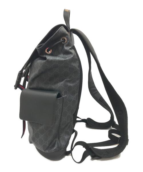 GUCCI（グッチ）GUCCI (グッチ) バックパック ブラックの古着・服飾アイテム