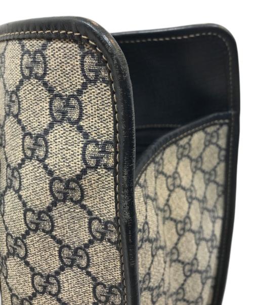 GUCCI（グッチ）GUCCI (グッチ) トートバッグ ベージュ×ネイビーの古着・服飾アイテム