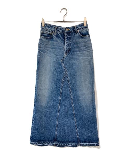 INSCRIRE（アンスクリア）INSCRIRE (アンスクリア) ロングスカート インディゴ サイズ:38の古着・服飾アイテム