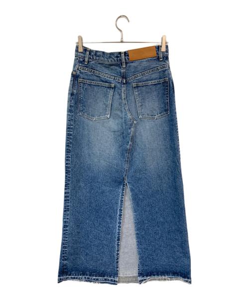 INSCRIRE（アンスクリア）INSCRIRE (アンスクリア) ロングスカート インディゴ サイズ:38の古着・服飾アイテム