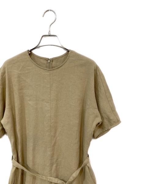 STEVEN ALAN（スティーブンアラン）STEVEN ALAN (スティーブンアラン) SHORT SLEEVE ALL IN ONE/ショートスリーブオールインワン ベージュ サイズ:SIZE Mの古着・服飾アイテム