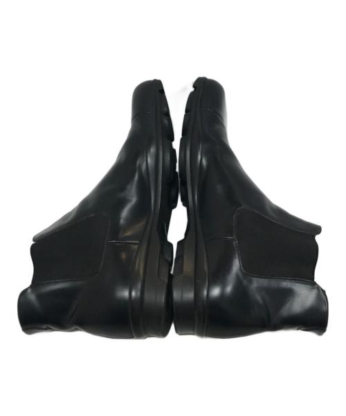 PRADA（プラダ）PRADA (プラダ) ショートブーツ ブラック サイズ:SIZE6 1/2の古着・服飾アイテム