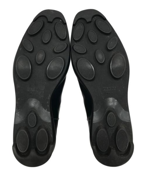 PRADA（プラダ）PRADA (プラダ) ショートブーツ ブラック サイズ:SIZE6 1/2の古着・服飾アイテム