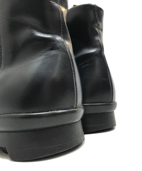 PRADA（プラダ）PRADA (プラダ) ショートブーツ ブラック サイズ:SIZE6 1/2の古着・服飾アイテム