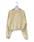 AURALEEオーラリー）の古着「HIGH COUNT HEAVY SWEAT P/O/ハイカウントヘビースウェット」｜ベージュ