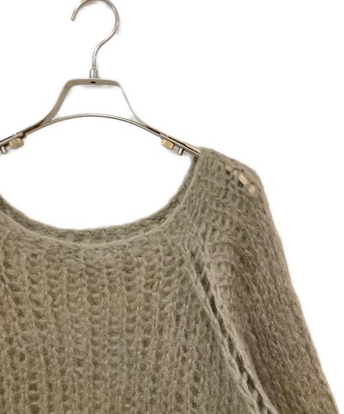 Maiami basic（マイアミベーシック）Maiami basic (マイアミベーシック) モヘヤニット ブラウン サイズ:SIZE Mの古着・服飾アイテム