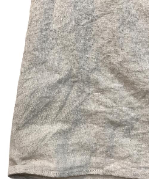 H BEAUTY&YOUTH（エイチ ビューティー&ユース）H BEAUTY&YOUTH (エイチ ビューティー&ユース) LINEN CANVAS CAMISOLE DRESS/リネンキャンバスキャミソールドレス ベージュ サイズ:SIZE Mの古着・服飾アイテム