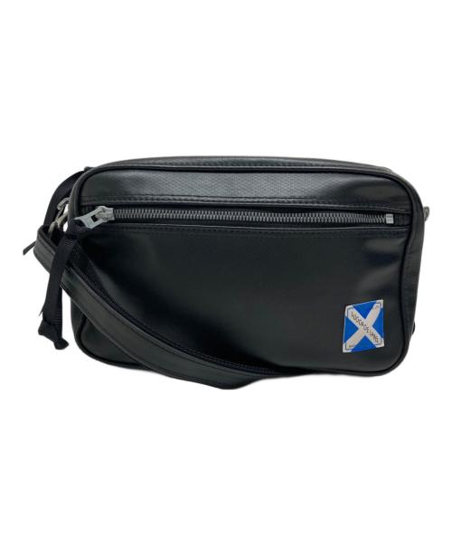 LUGGAGE LABEL（ラゲッジ レーベル）LUGGAGE LABEL (ラゲッジ レーベル) ショルダーバッグ ブラックの古着・服飾アイテム