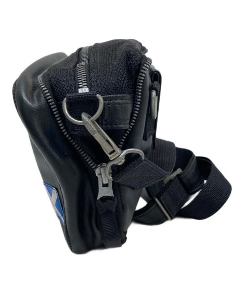 LUGGAGE LABEL（ラゲッジ レーベル）LUGGAGE LABEL (ラゲッジ レーベル) ショルダーバッグ ブラックの古着・服飾アイテム