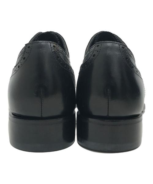 SHETLAND FOX（シェットランドフォックス）SHETLAND FOX (シェットランドフォックス) レザーシューズ ブラック サイズ:SIZE 8の古着・服飾アイテム