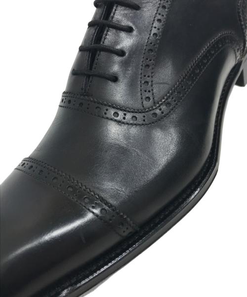 SHETLAND FOX（シェットランドフォックス）SHETLAND FOX (シェットランドフォックス) レザーシューズ ブラック サイズ:SIZE 8の古着・服飾アイテム