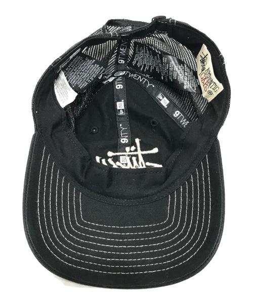 New Era（ニューエラ）New Era (ニューエラ) stussy (ステューシー) キャップ ブラックの古着・服飾アイテム