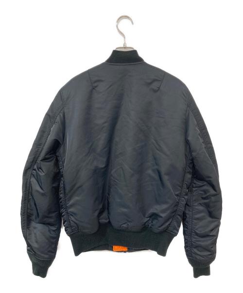 ALPHA（アルファ）ALPHA (アルファ) MA-1ジャケット ブラック サイズ:Mの古着・服飾アイテム