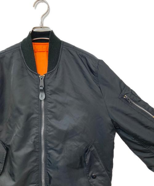 ALPHA（アルファ）ALPHA (アルファ) MA-1ジャケット ブラック サイズ:Mの古着・服飾アイテム