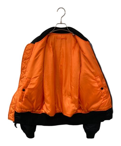 ALPHA（アルファ）ALPHA (アルファ) MA-1ジャケット ブラック サイズ:Mの古着・服飾アイテム
