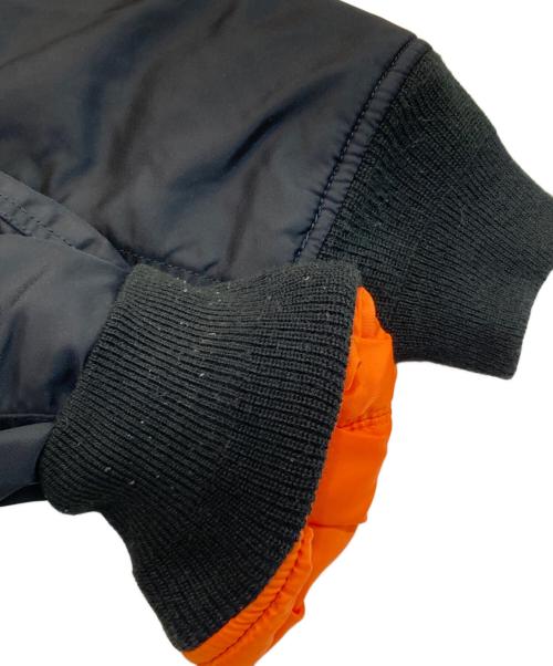 ALPHA（アルファ）ALPHA (アルファ) MA-1ジャケット ブラック サイズ:Mの古着・服飾アイテム