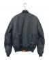 ALPHA (アルファ) MA-1ジャケット ブラック サイズ:M：6000円