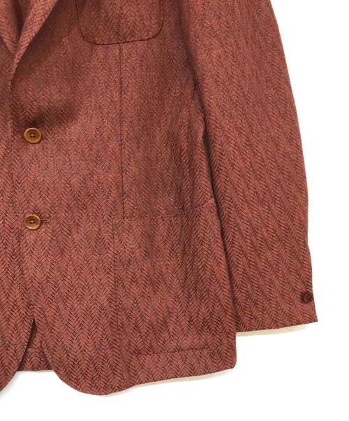 ernesto（エルネスト）ernesto (エルネスト) テーラードジャケット ブラウン サイズ:50の古着・服飾アイテム