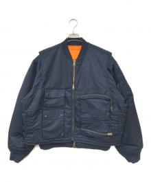 SUPREME（シュプリーム）の古着「2-in-1 MA-1 + Vest」｜ネイビー