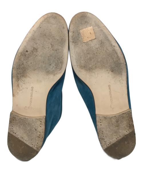 Edward Green（エドワードグリーン）Edward Green (エドワードグリーン) タッセル スエード ローファー スカイブルー サイズ:8 1/2の古着・服飾アイテム