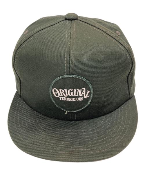 TENDERLOIN（テンダーロイン）TENDERLOIN (テンダーロイン) キャップ グリーンの古着・服飾アイテム