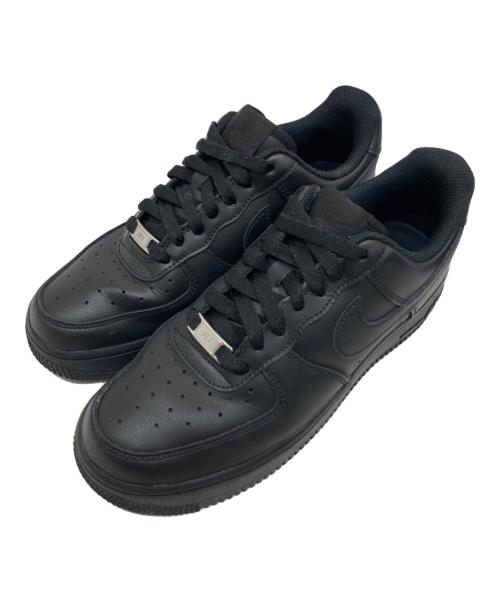NIKE（ナイキ）NIKE (ナイキ) WMNS AIR FORCE 1 '07/WMNSエアフォース1 '07 ブラック サイズ:SIZE 25.0cmの古着・服飾アイテム