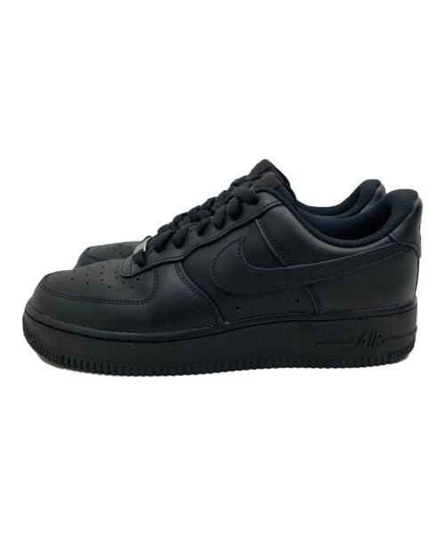 NIKE（ナイキ）NIKE (ナイキ) WMNS AIR FORCE 1 '07/WMNSエアフォース1 '07 ブラック サイズ:SIZE 25.0cmの古着・服飾アイテム