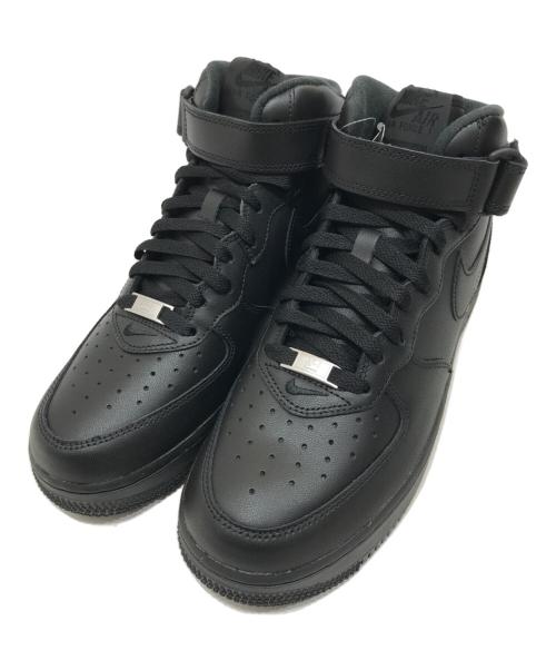 NIKE（ナイキ）NIKE (ナイキ) Supreme (シュプリーム) AIR FORCE 1 MID SP ブラック サイズ:26.5cmの古着・服飾アイテム