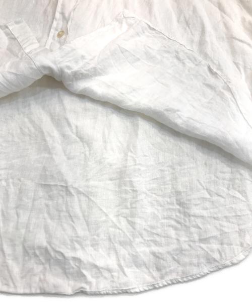 RALPH LAUREN（ラルフローレン）RALPH LAUREN (ラルフローレン) リネンシャツ ホワイト サイズ:XLの古着・服飾アイテム