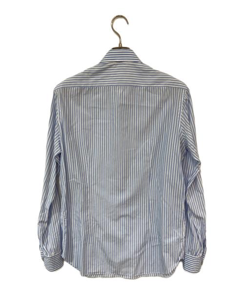 Laboratorio Napoletano（ラボラトリオ・ナポレターノ）laboratorio napoletano (ラボラトリオ・ナポレターノ) 長袖シャツ スカイブルー サイズ:15 3/4(40)の古着・服飾アイテム