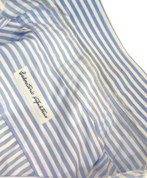 Laboratorio Napoletano（ラボラトリオ・ナポレターノ）laboratorio napoletano (ラボラトリオ・ナポレターノ) 長袖シャツ スカイブルー サイズ:15 3/4(40)の古着・服飾アイテム