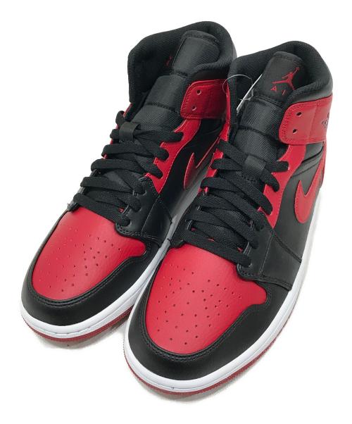 NIKE（ナイキ）NIKE (ナイキ) ハイカットスニーカー ブラック×レッド サイズ:27.5cmの古着・服飾アイテム