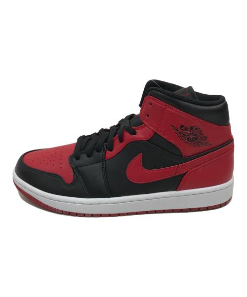 NIKE（ナイキ）NIKE (ナイキ) ハイカットスニーカー ブラック×レッド サイズ:27.5cmの古着・服飾アイテム