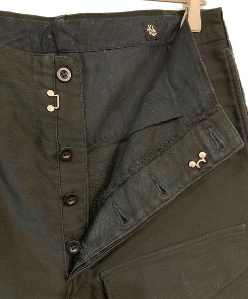 KAPTAIN SUNSHINE（キャプテンサンシャイン）KAPTAIN SUNSHINE (キャプテンサンシャイン) モールスキンパンツ ブラック サイズ:SIZE 34の古着・服飾アイテム