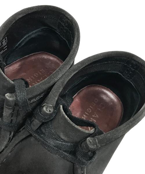 CLARKS（クラークス）CLARKS (クラークス) ワラビーシューズ ブラック サイズ:25.5cmの古着・服飾アイテム