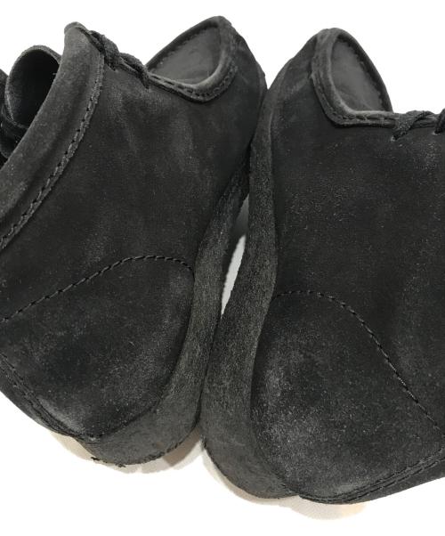 CLARKS（クラークス）CLARKS (クラークス) ワラビーシューズ ブラック サイズ:25.5cmの古着・服飾アイテム