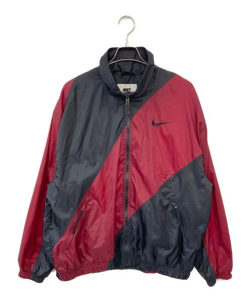 NIKE（ナイキ）NIKE (ナイキ) ナイロンジャケット レッド サイズ:XLの古着・服飾アイテム
