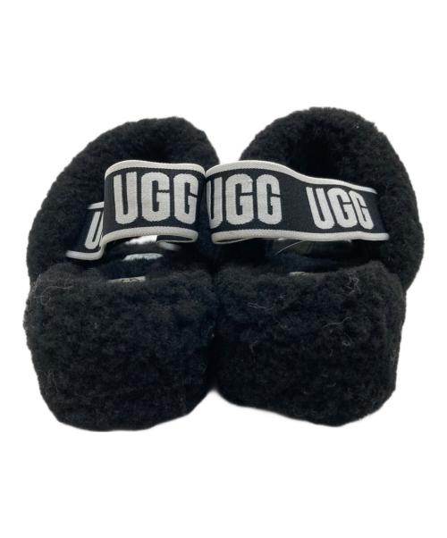 UGG（アグ）UGG (アグ) ボアサンダル ブラック サイズ:23㎝の古着・服飾アイテム