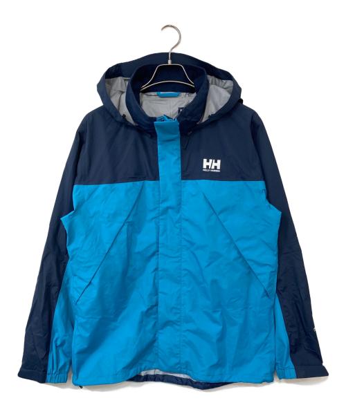 HELLY HANSEN（ヘリーハンセン）HELLY HANSEN (ヘリーハンセン) ヘリーレインスーツ ブルー サイズ:XLの古着・服飾アイテム
