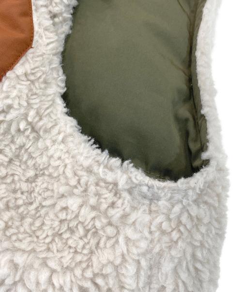 Patagonia（パタゴニア）Patagonia (パタゴニア) リバーシブルベスト ホワイト サイズ:サイズ表記欠損の古着・服飾アイテム