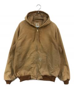 【美品】Carhartt アクティブジャケット　ベージュ裏地キルティング 中古・古着通販】CarHartt (カーハート) 90's アクティブジャケット