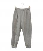 SLOBE IENAスローブ イエナ）の古着「裏毛ジョグプレスパンツ」｜ホワイト