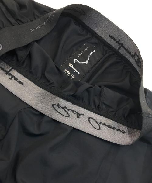 RICK OWENS（リックオウエンス）RICK OWENS (リックオウエンス) Champion (チャンピオン) ナイロンパンツ ブラック サイズ:Mの古着・服飾アイテム